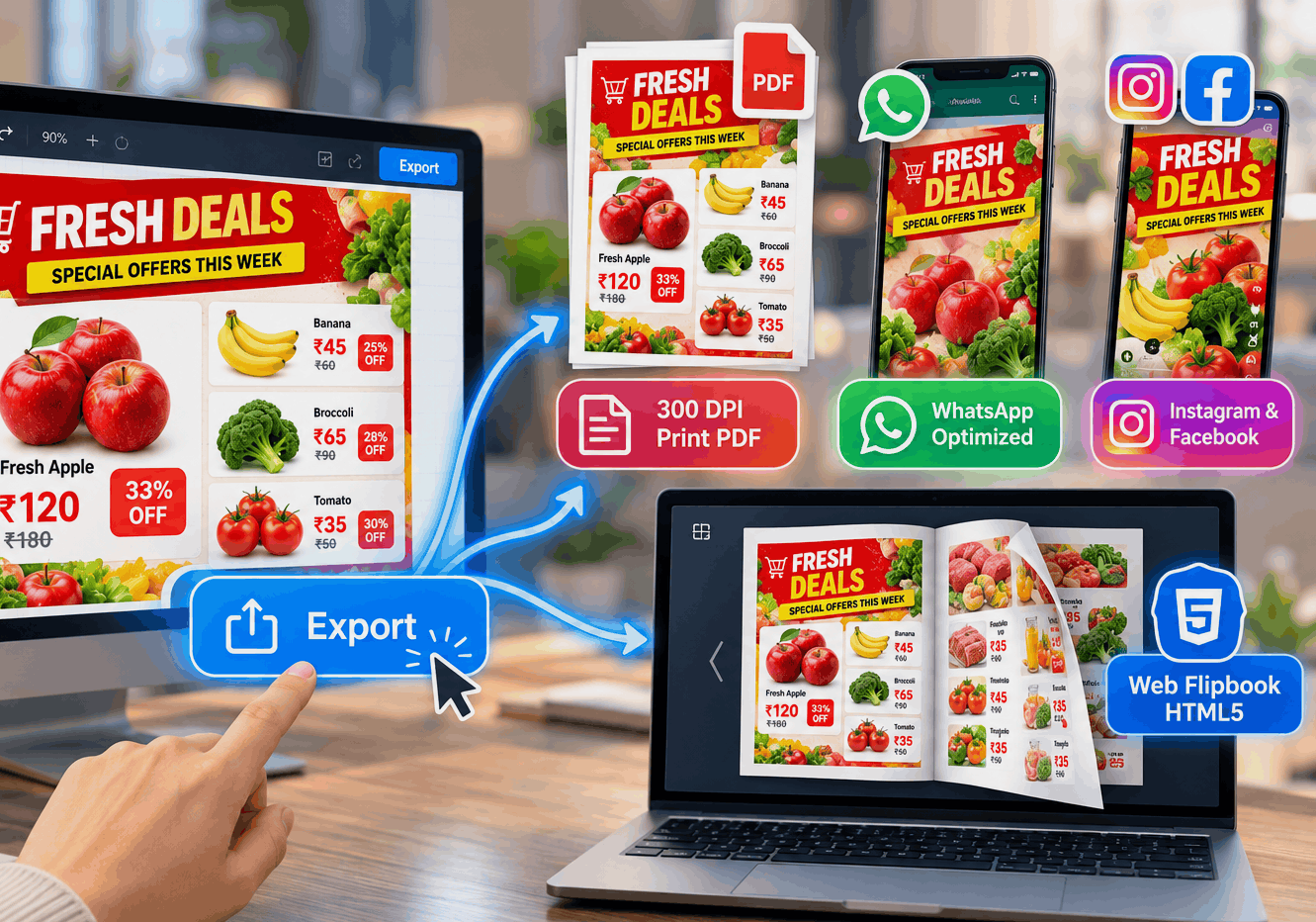 Multi-Format Instant Export
