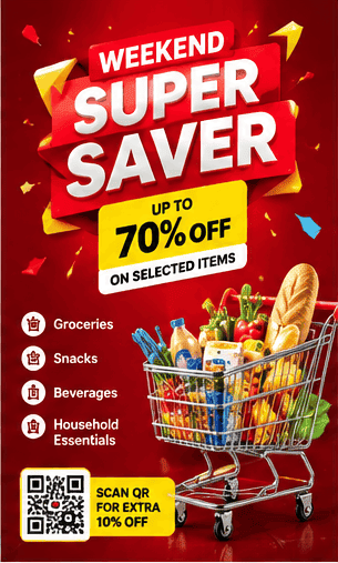 Retail Promotional Flyer 2