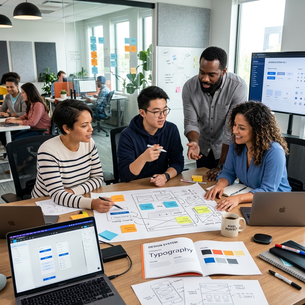 Web development planning